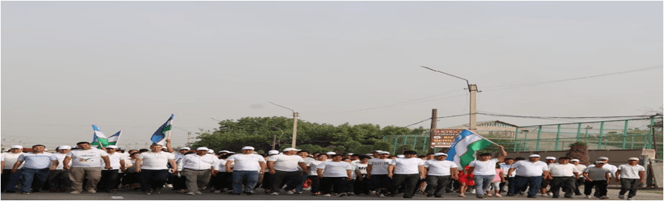 Sho’rchi shahrida "Yangi O‘zbekiston yoshlari, birlashaylik" festivali bo‘lib o‘tmoqda.